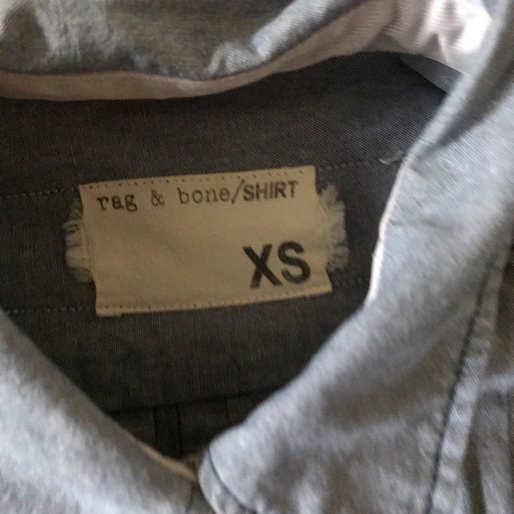 Rag And Bone Xs Chambray Tunic - image 3